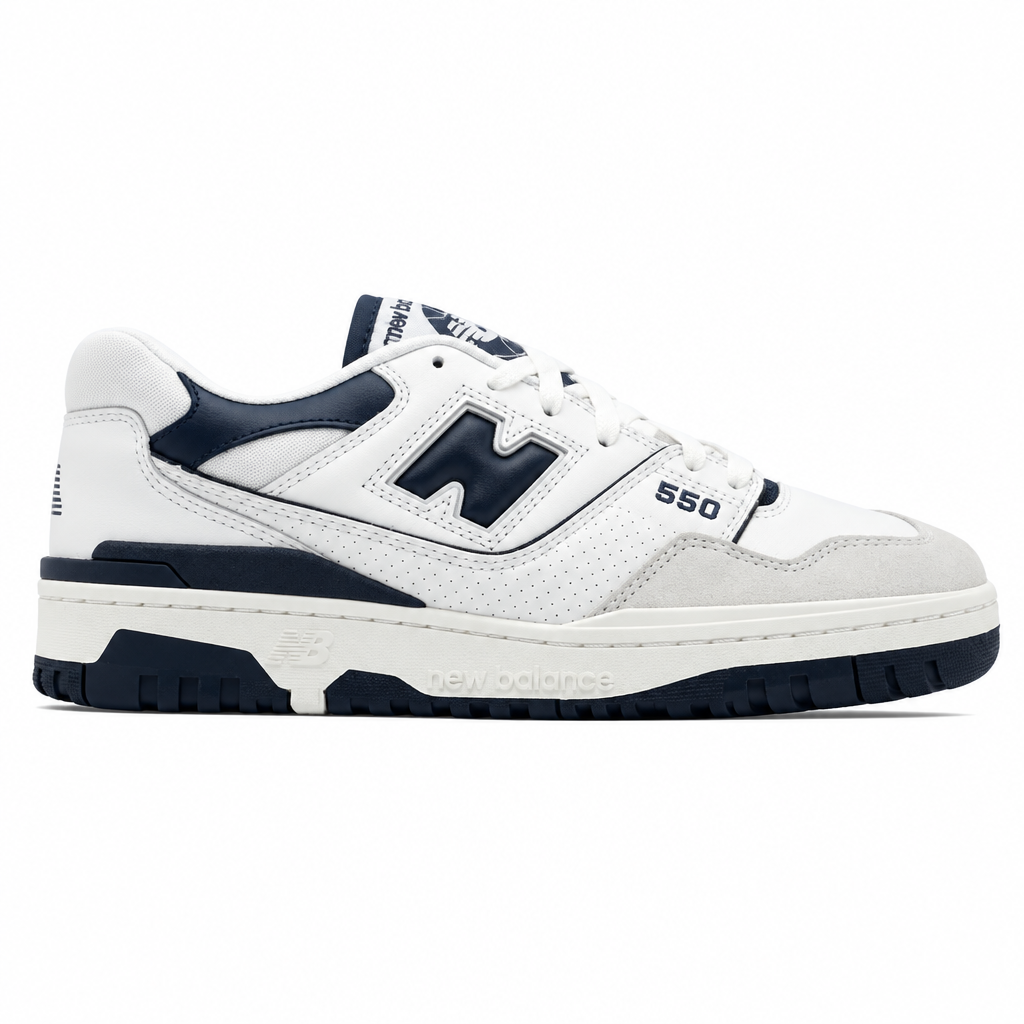 New Balance 550 White Navy - SneakersJoint