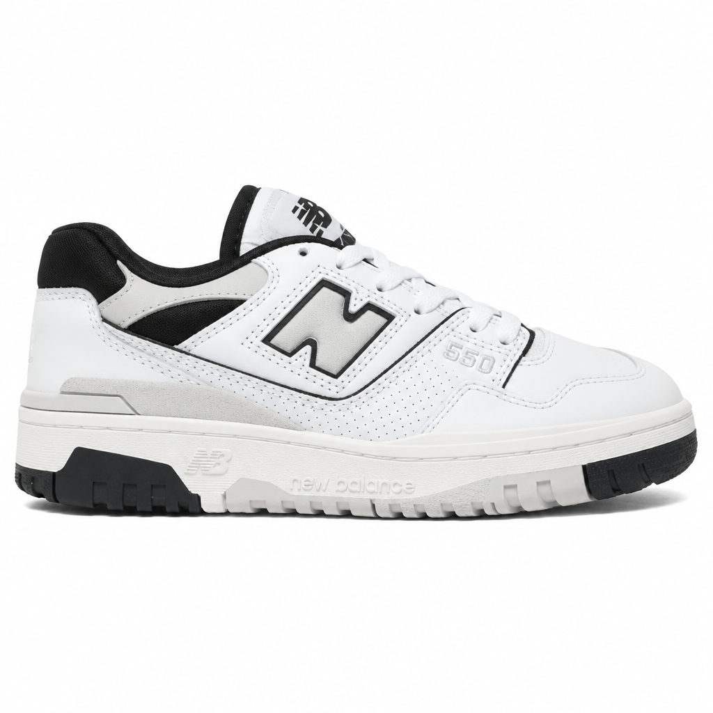 Charge Balance New Balance 550 White Black Grey - SneakersJoint