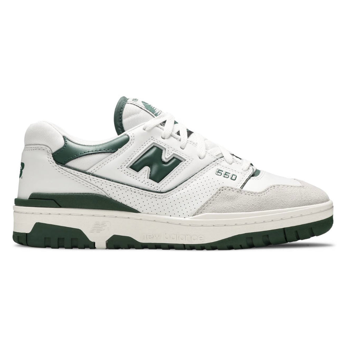 Charge Balance New Balance 550 White Green - SneakersJoint