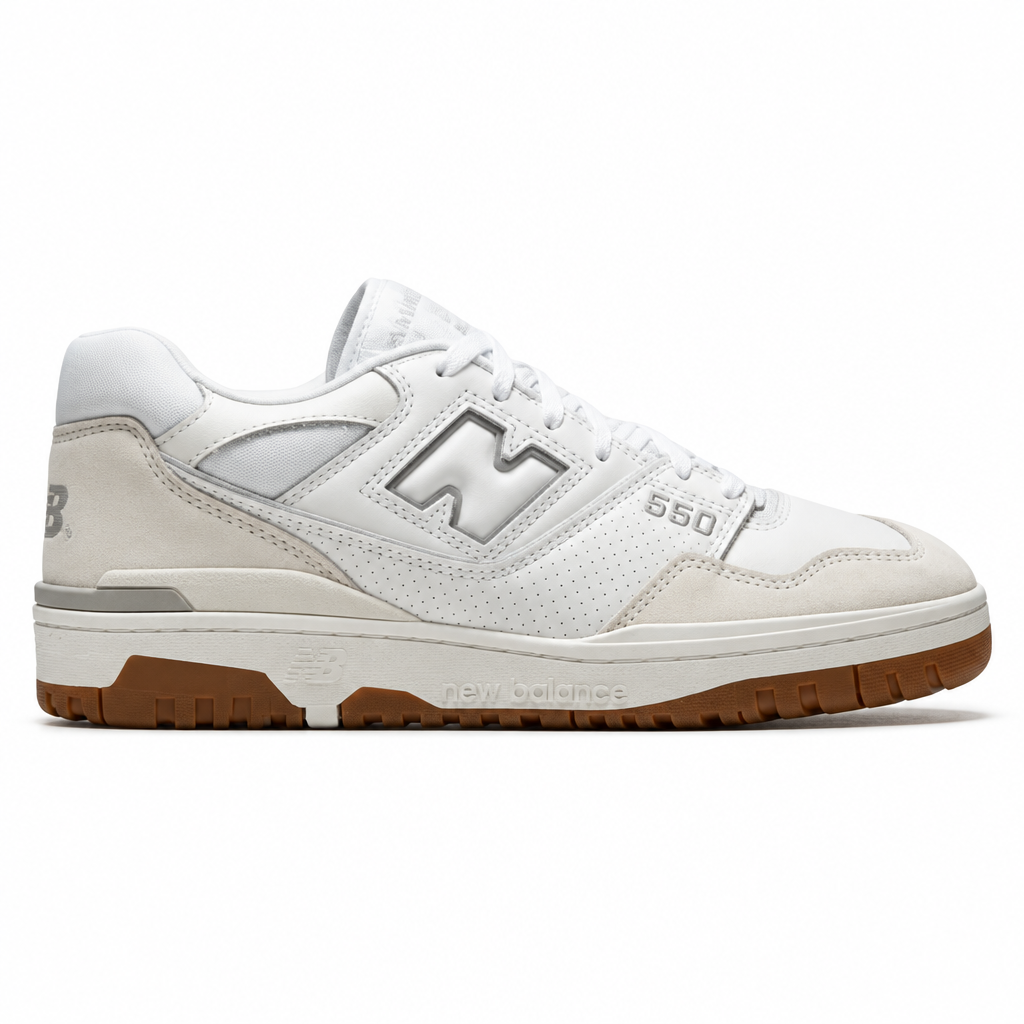 Charge Balance New Balance 550 White Gum - SneakersJoint