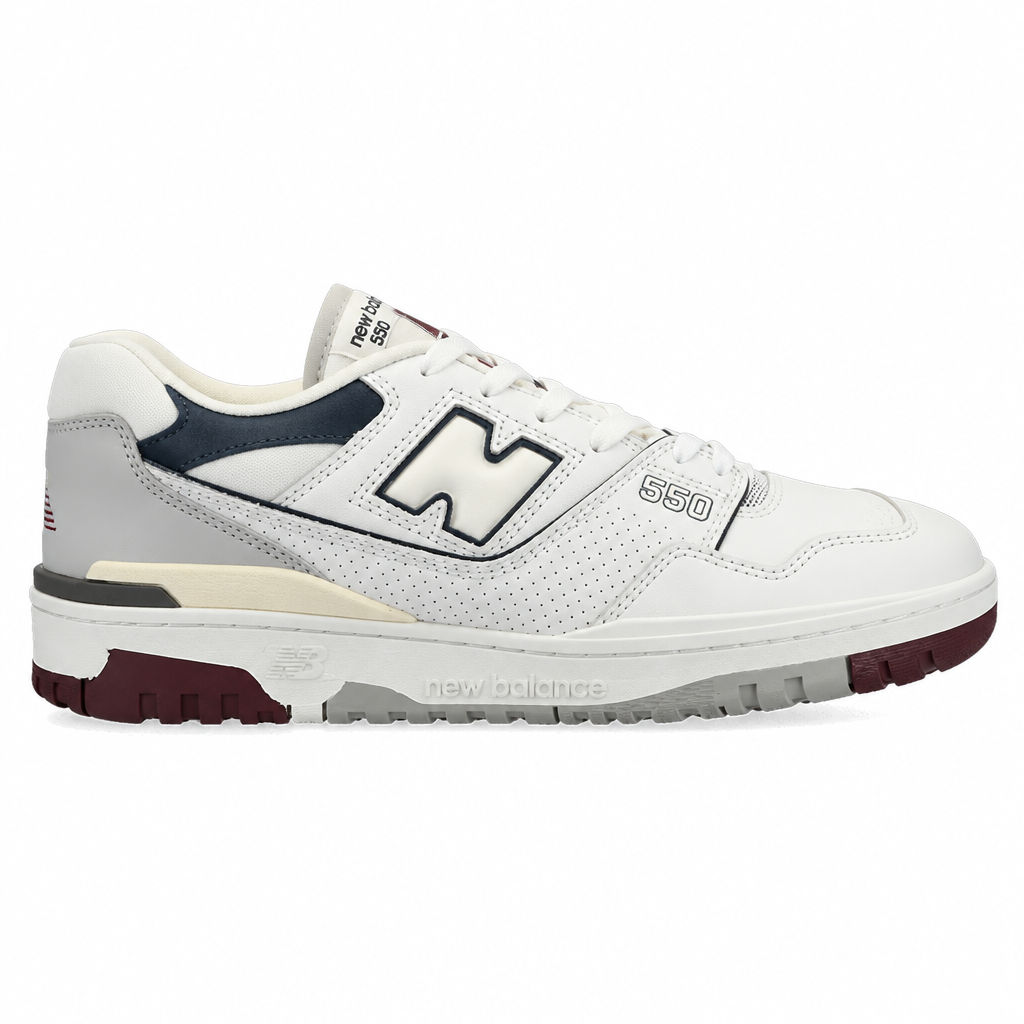 Charge Balance New Balance 550 White Indigo - SneakersJoint