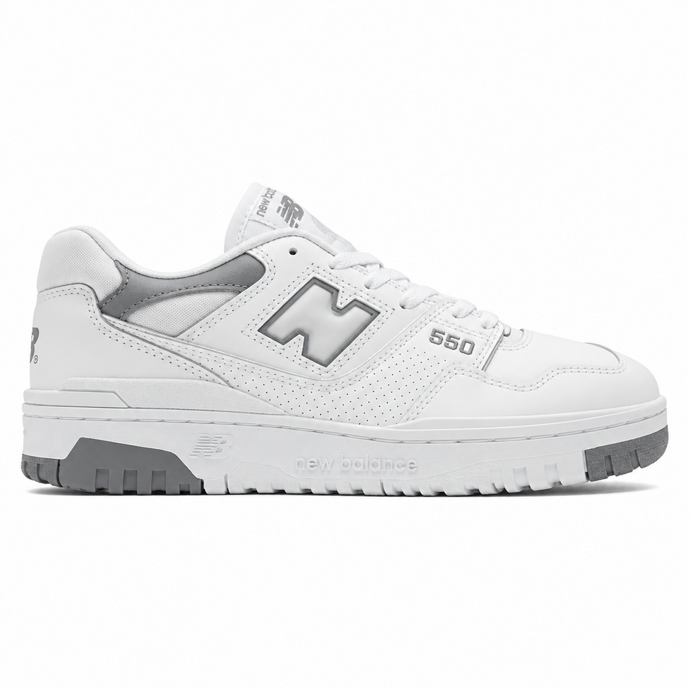 Charge Balance New Balance 550 White Shadow Grey - SneakersJoint