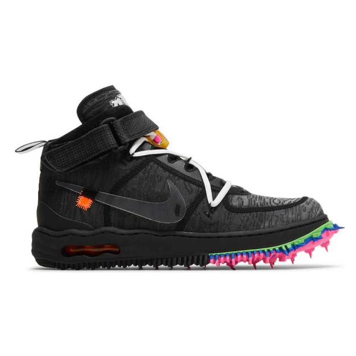Nike Air Force 1 Mid Off-White Black - SneakersJoint