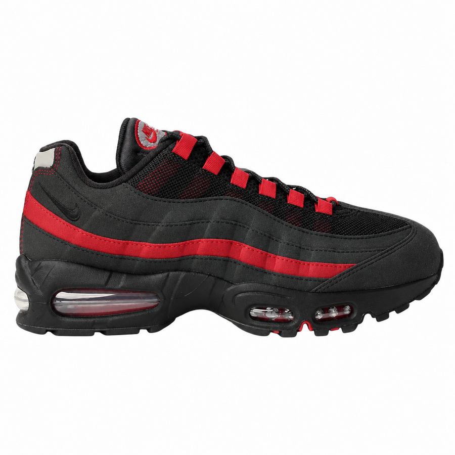 Nike Air Max 95 OG Big Bubble Black Crimson Grey