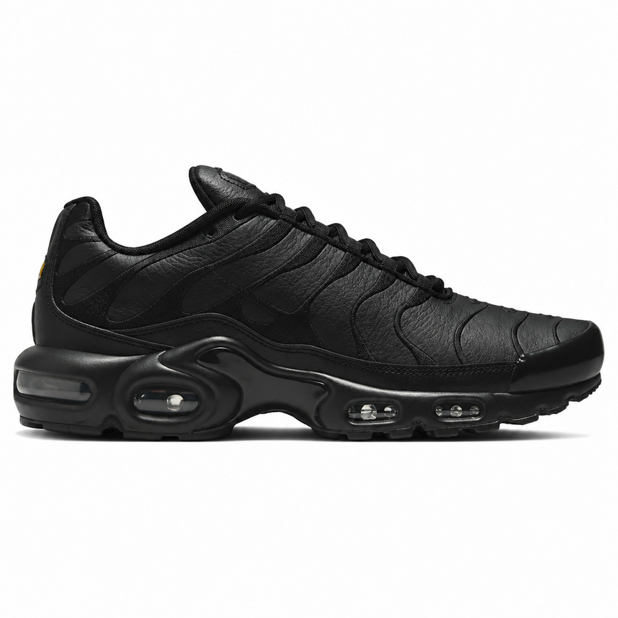Nike Air Max Plus Triple Black Leather