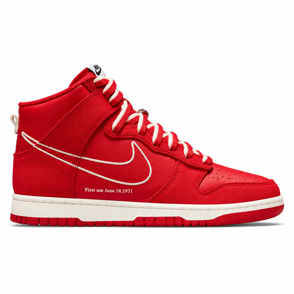 Nike Dunk High First Use University Red