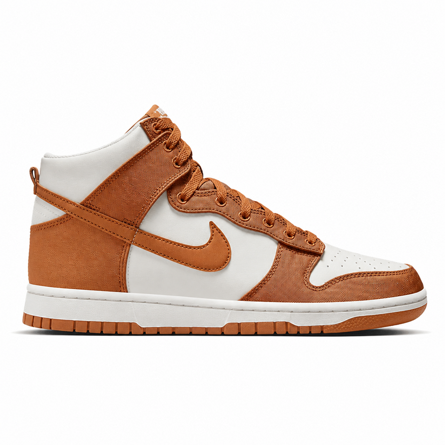 Nike Dunk High Satin Curry