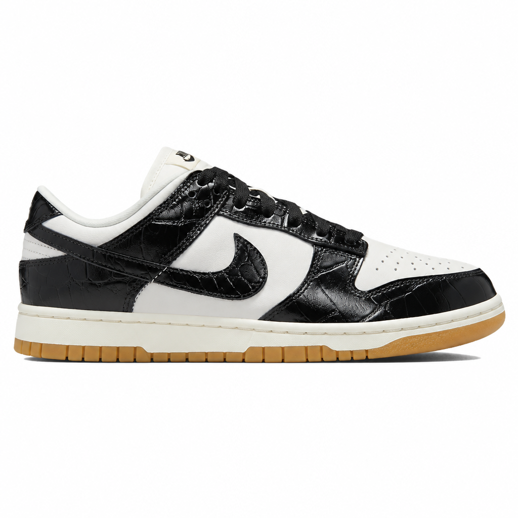 Nike Dunk Low LX Black Croc