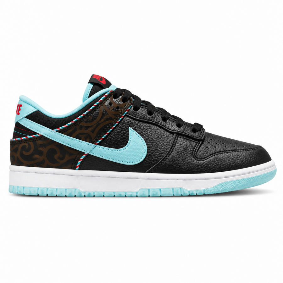 Nike Dunk Low SE Barber Shop Black
