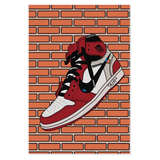 Canvas print Air Jordan 1 High Chicago Off-White
