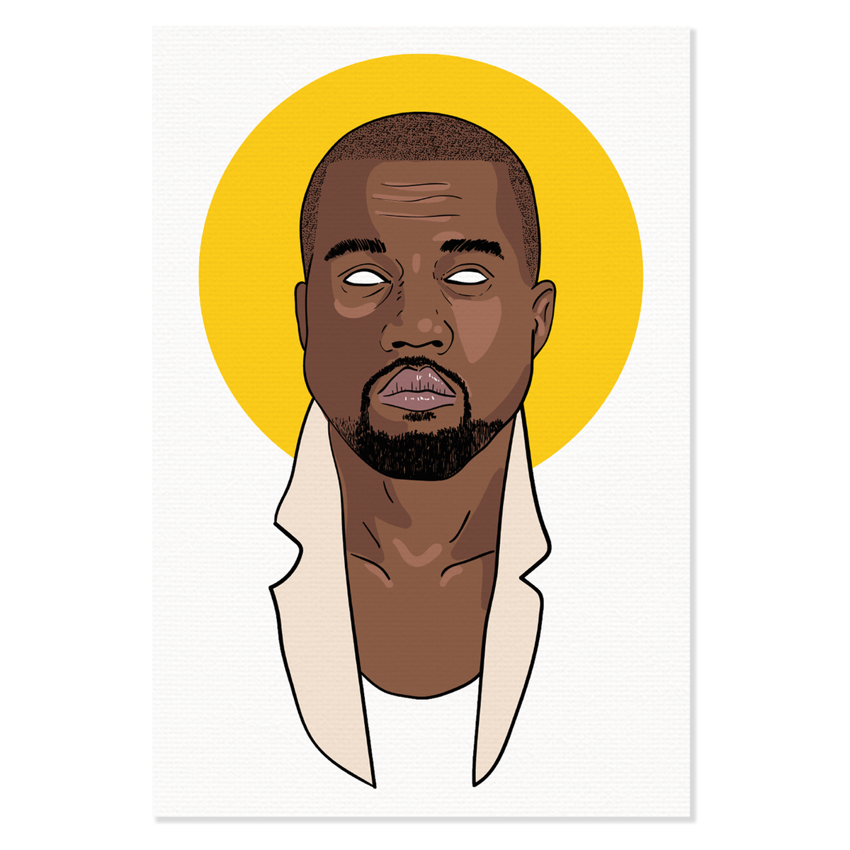 Canvas print Saint Kanye West