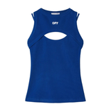 Off-White Top Logo Blue