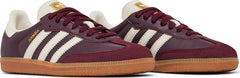 Adidas Samba OG Maroon Gold Metallic
