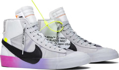 Nike Blazer Mid Off-White Wolf Grey Serena Queen