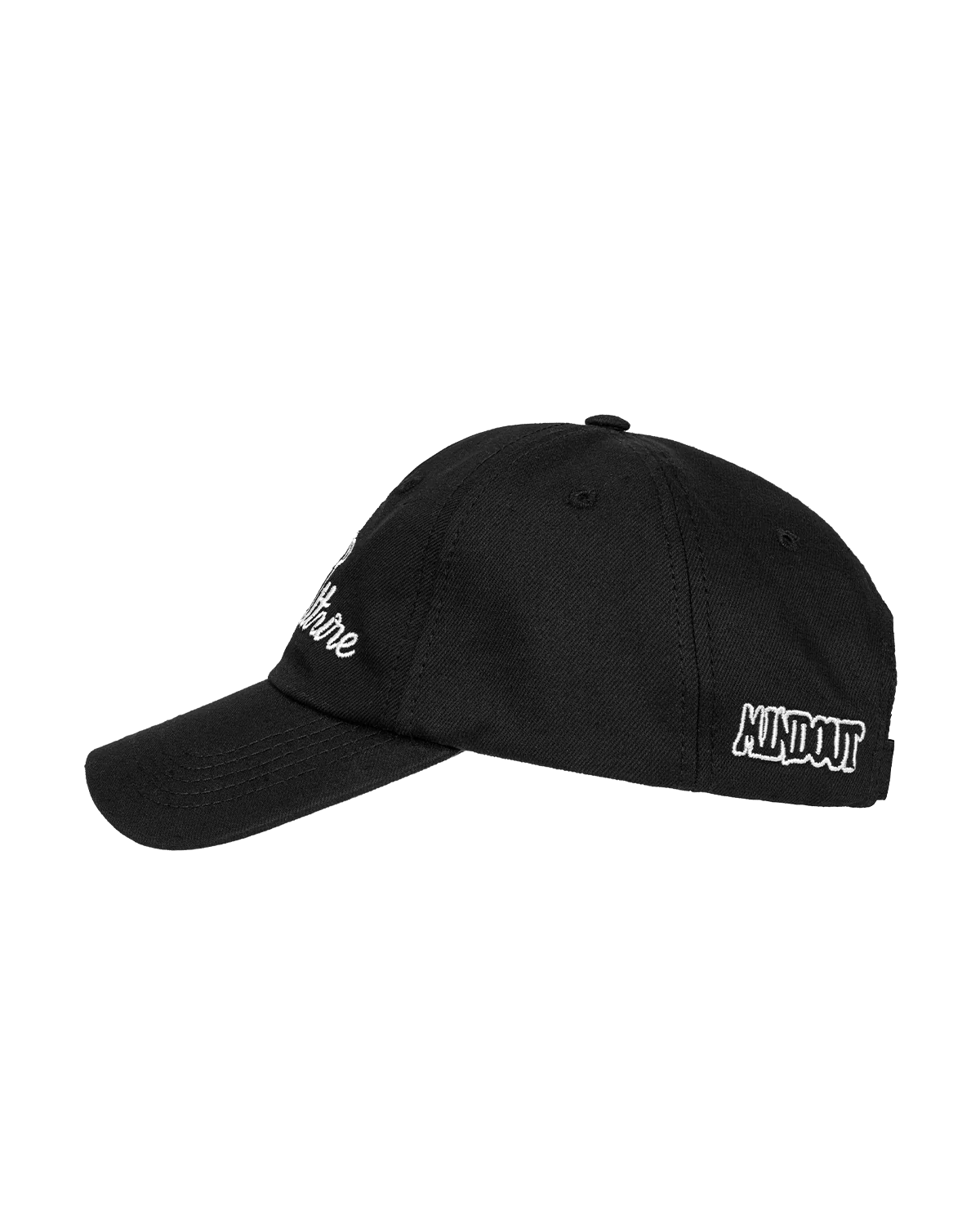 MINDOUT CULTURE 5-PANEL CAP (BLACK)