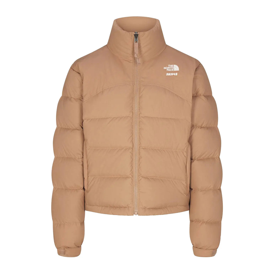 SKIMS x TNF 2000 Retro Nuptse Jacket Ochre