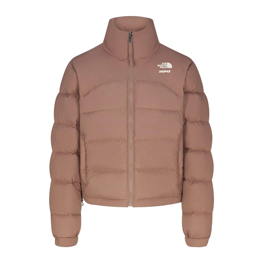 SKIMS x TNF 2000 Retro Nuptse Jacket Sienna