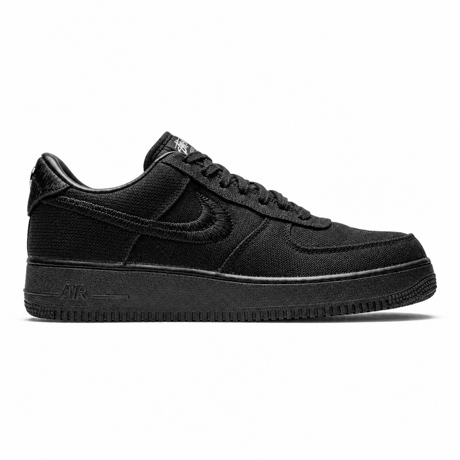 Stussy x Nike Air Force 1 Low Triple Black