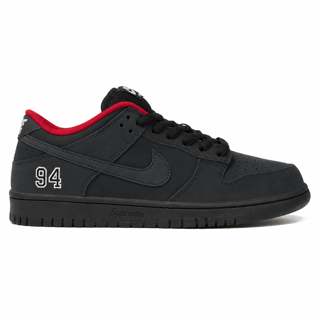 Supreme x Dunk Low SB Black