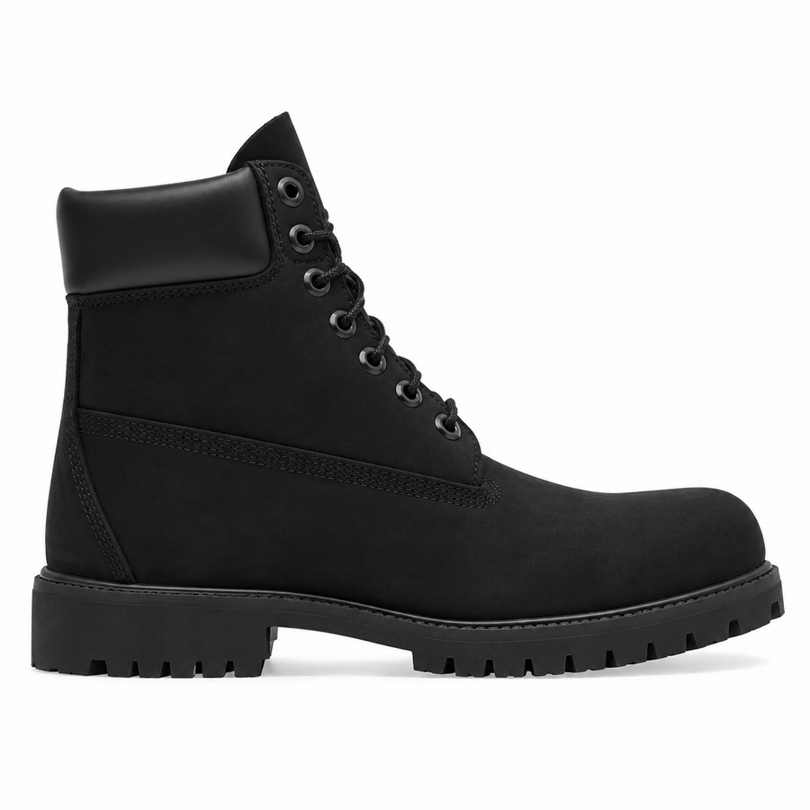 Timberland 6" Boot Black Nubuck Premium
