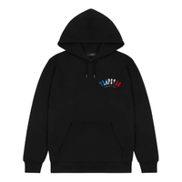 Trapstar Irongate Arch It's A Secret Hoodie Black/Revolution Edition