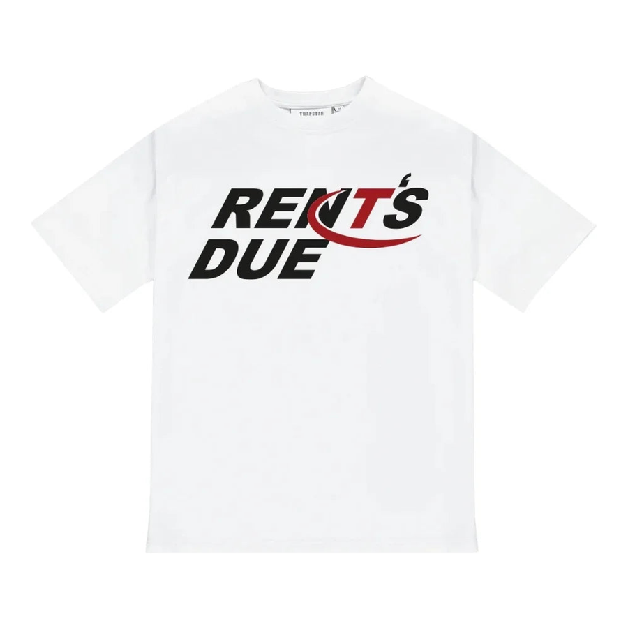 Trapstar x Nemzzz Rent's Due Tee White