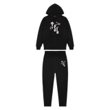 Trapstar TSL Shooters Bloodshot Hooded Tracksuit Black