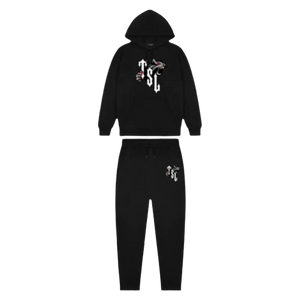 Trapstar TSL Shooters Bloodshot Hooded Tracksuit Black
