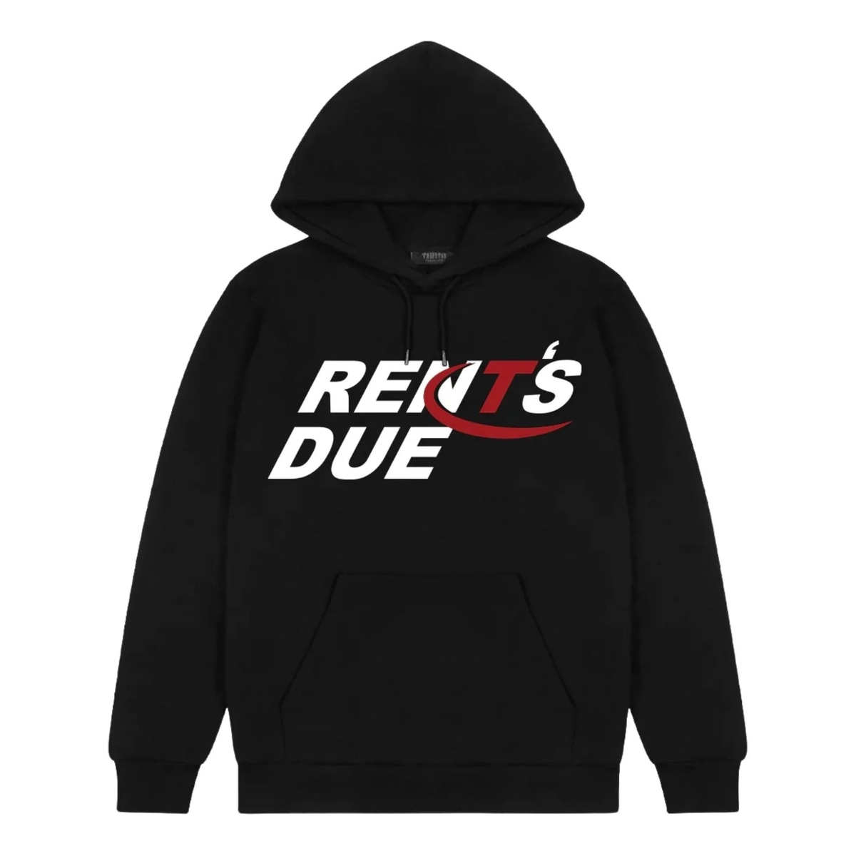 Trapstar x Nemzzz Rent's Due Hoodie Black