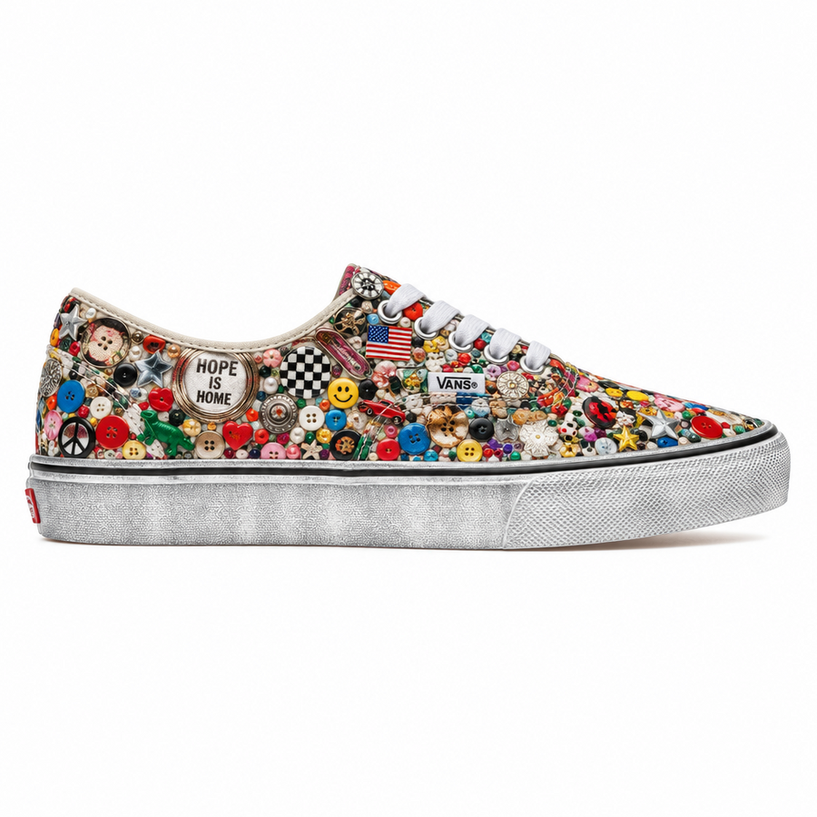 Vans Era Supreme x Mike Kelley White