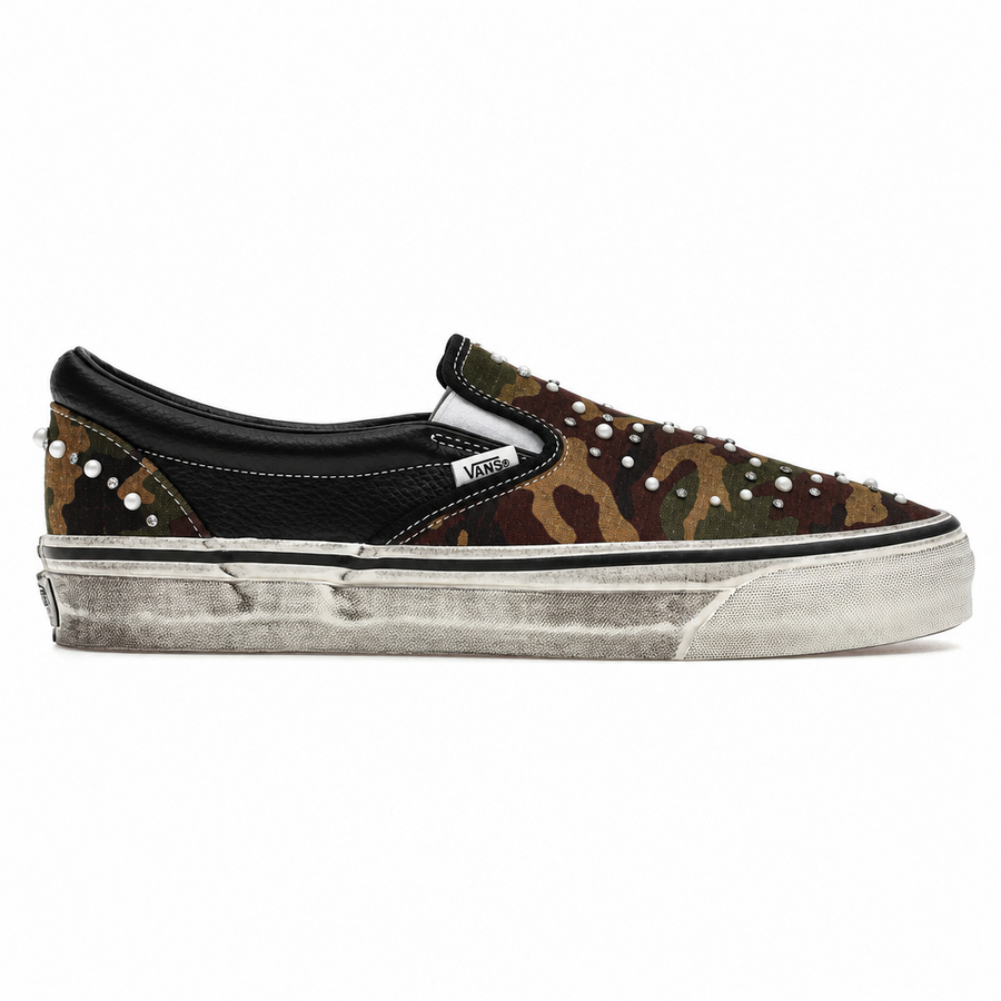 Vans LX Classic Slip-On 98 Pearlized Pack Camo Black