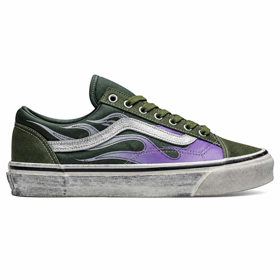 Vans LX Old Skool Archive Flame Green