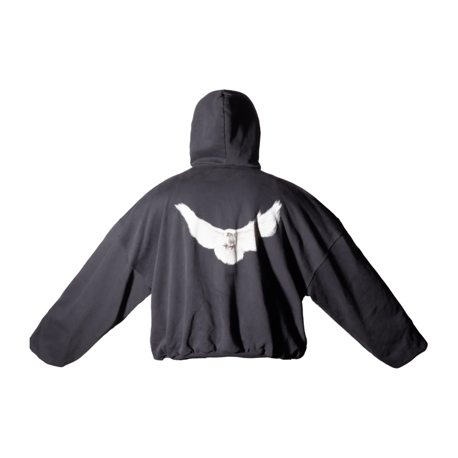 Yeezy x Gap Engineered by Balenciaga Dove Hoodie Washed Black LAA