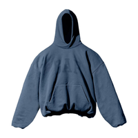 Yeezy Gap Engineered by Balenciaga Dove Hoodie Dark Blue