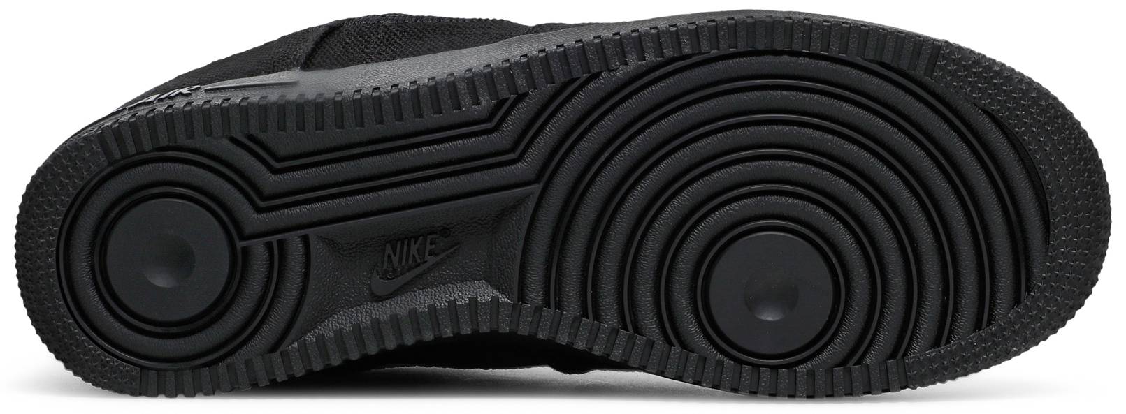 air force 1 x stüssy triple black