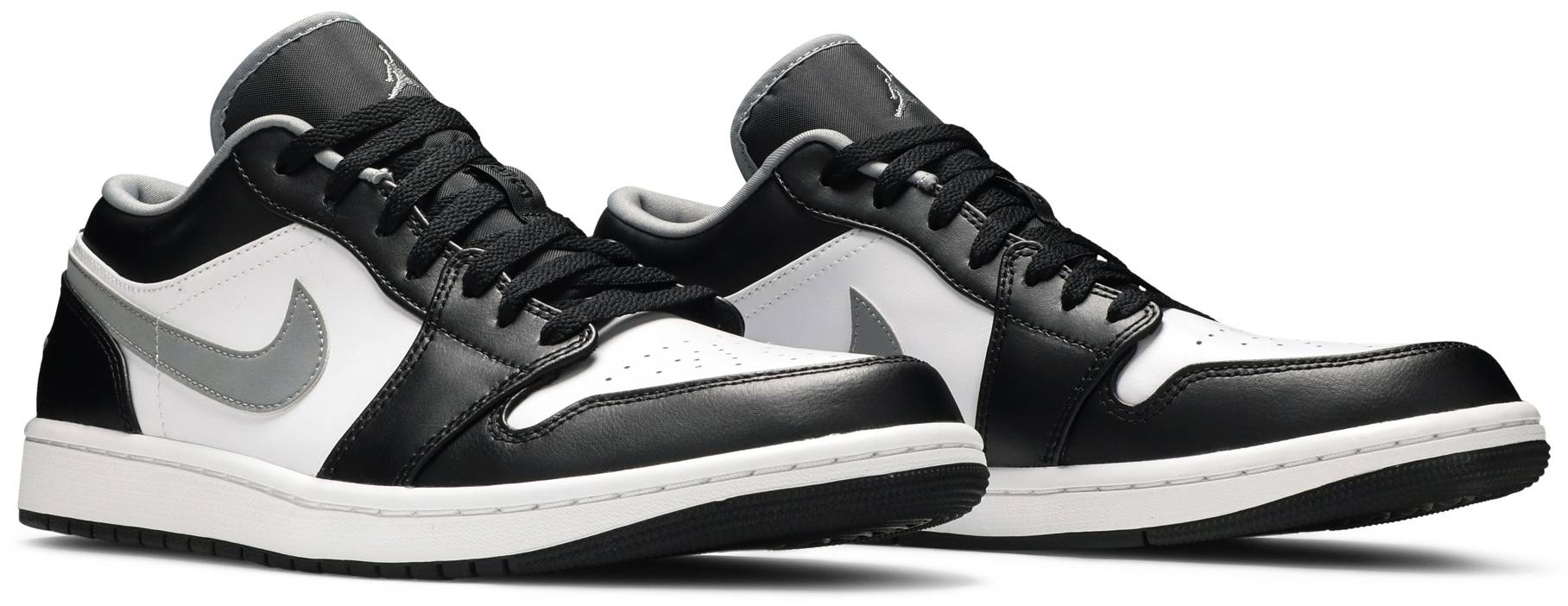 Air Jordan 1 Low Black White Particle Grey