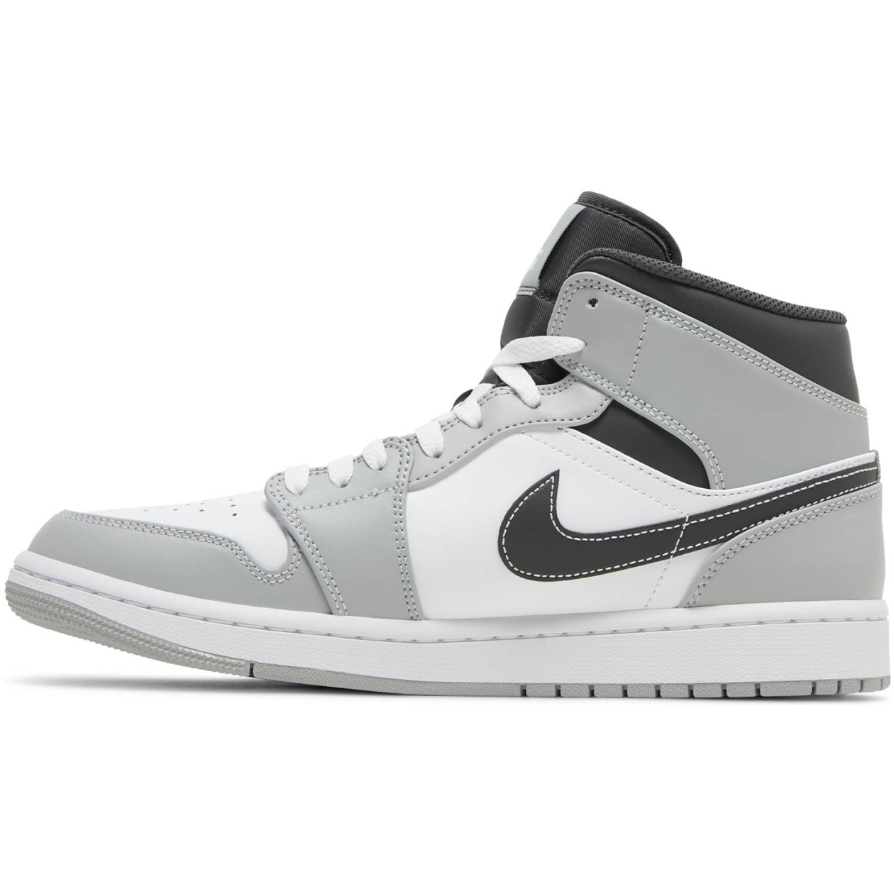 Air Jordan 1 Mid Light Smoke Grey Anthracite