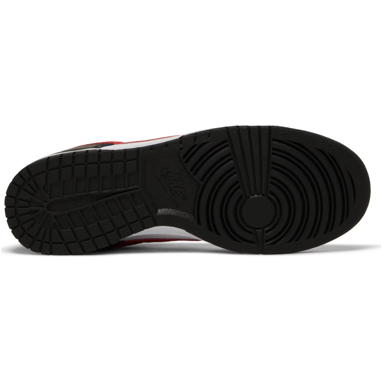 Dunk Low Black White Red