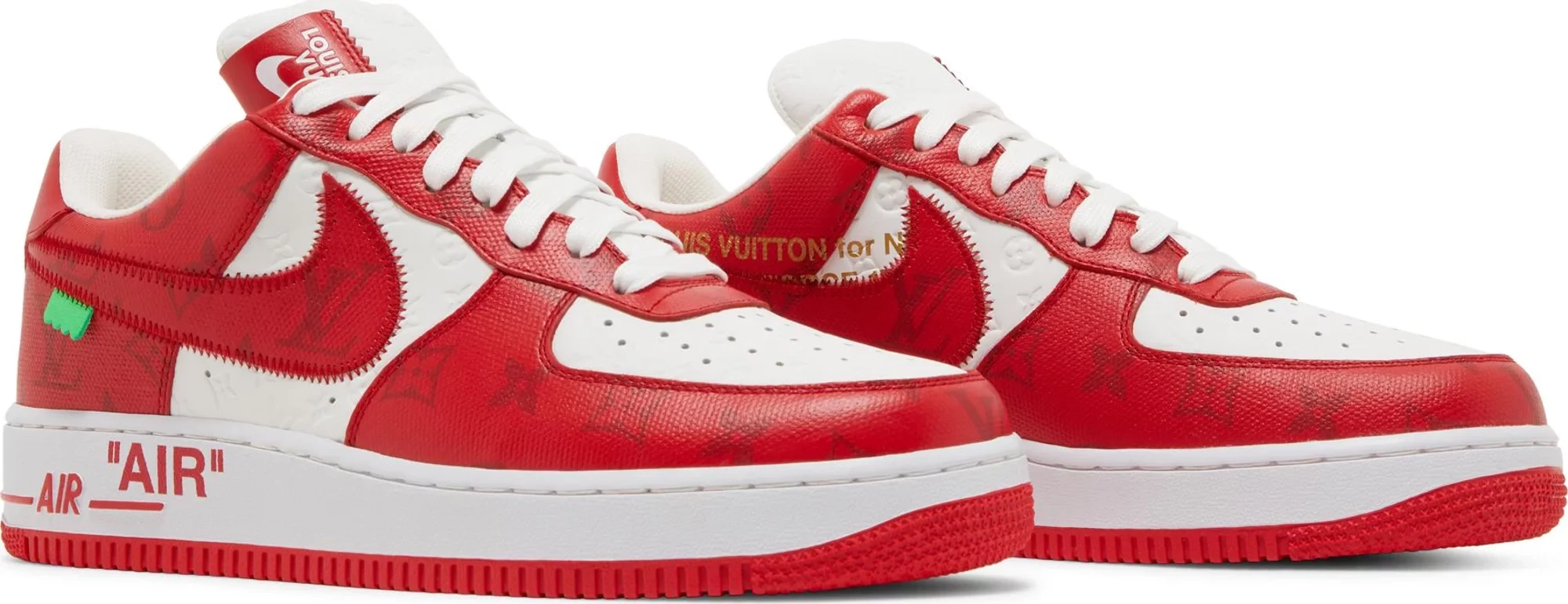 Nike Air Force 1 Low Louis Vuitton White Red