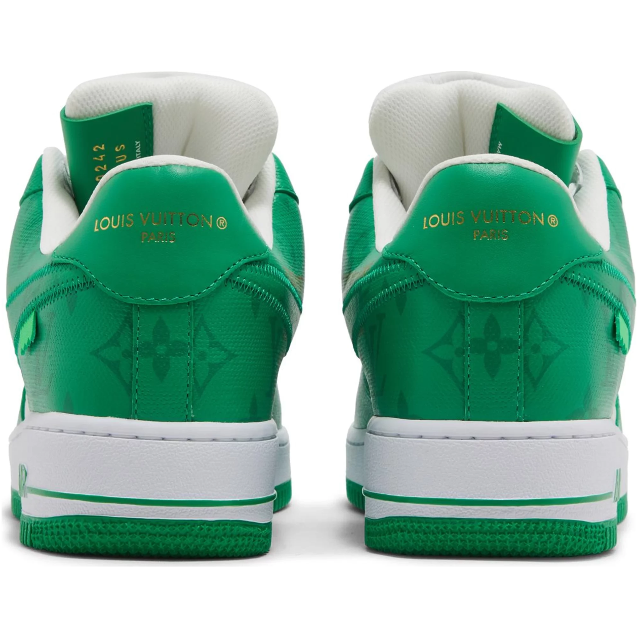 Louis Vuitton x Air Force 1 Low White Gym Green