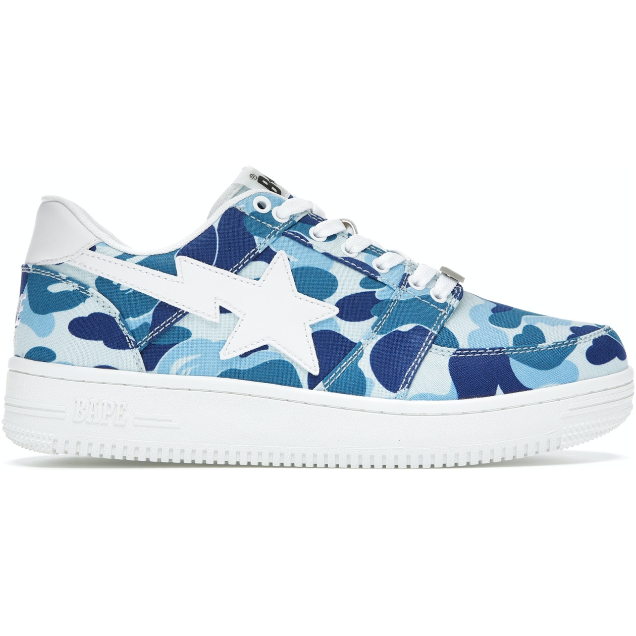 A Bathing Ape Bape Sta Low ABC Camo 20th Anniversary Blue