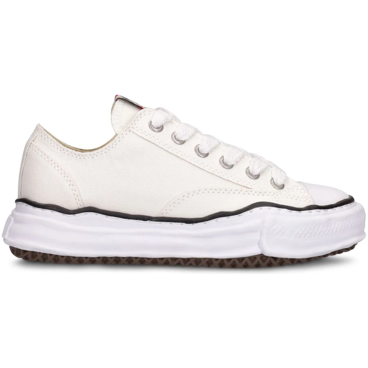 Mihara Yasuhiro Peterson Low OG sole canvas sneakers white