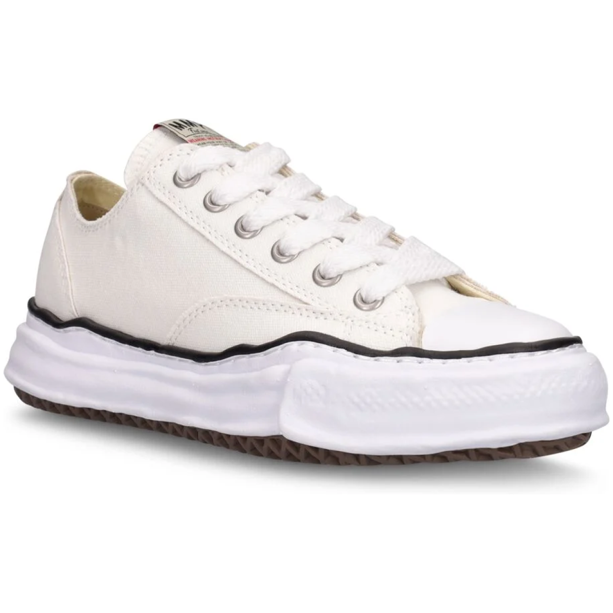 Mihara Yasuhiro Peterson Low OG sole canvas sneakers white