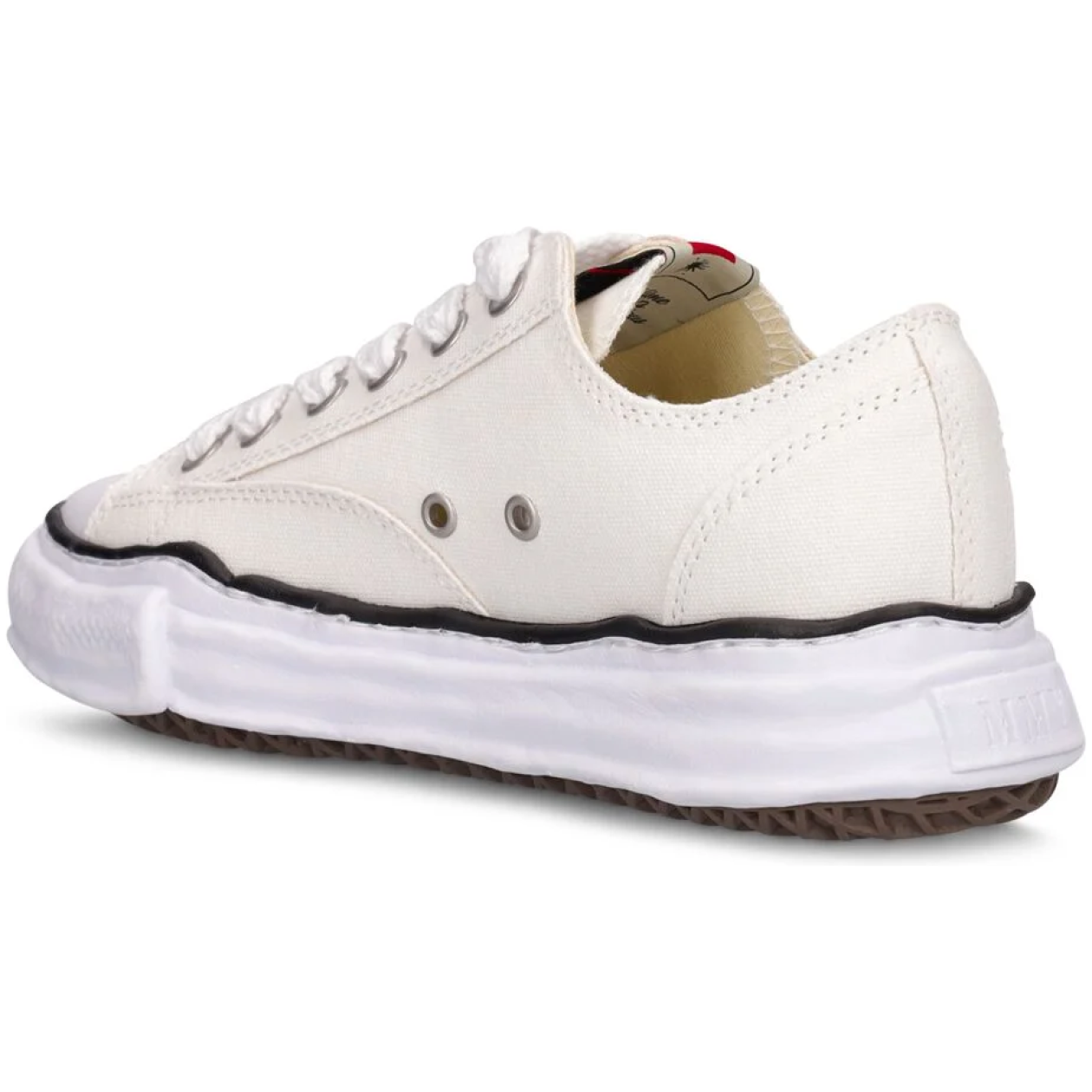 Mihara Yasuhiro Peterson Low OG sole canvas sneakers white