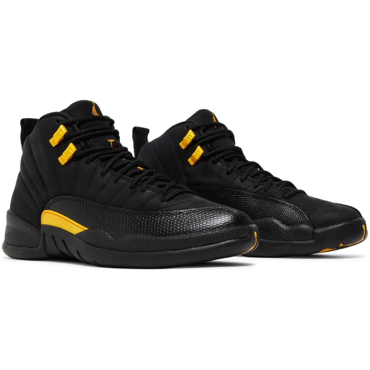 Air Jordan 12 Retro Schwarz Taxi