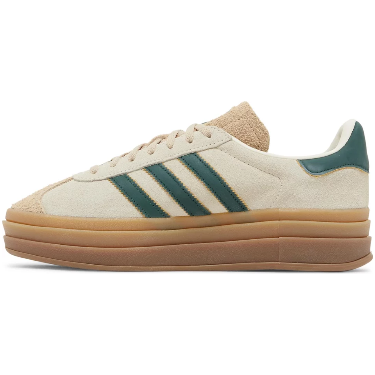 Adidas Gazelle Bold Cream Collegiate Green