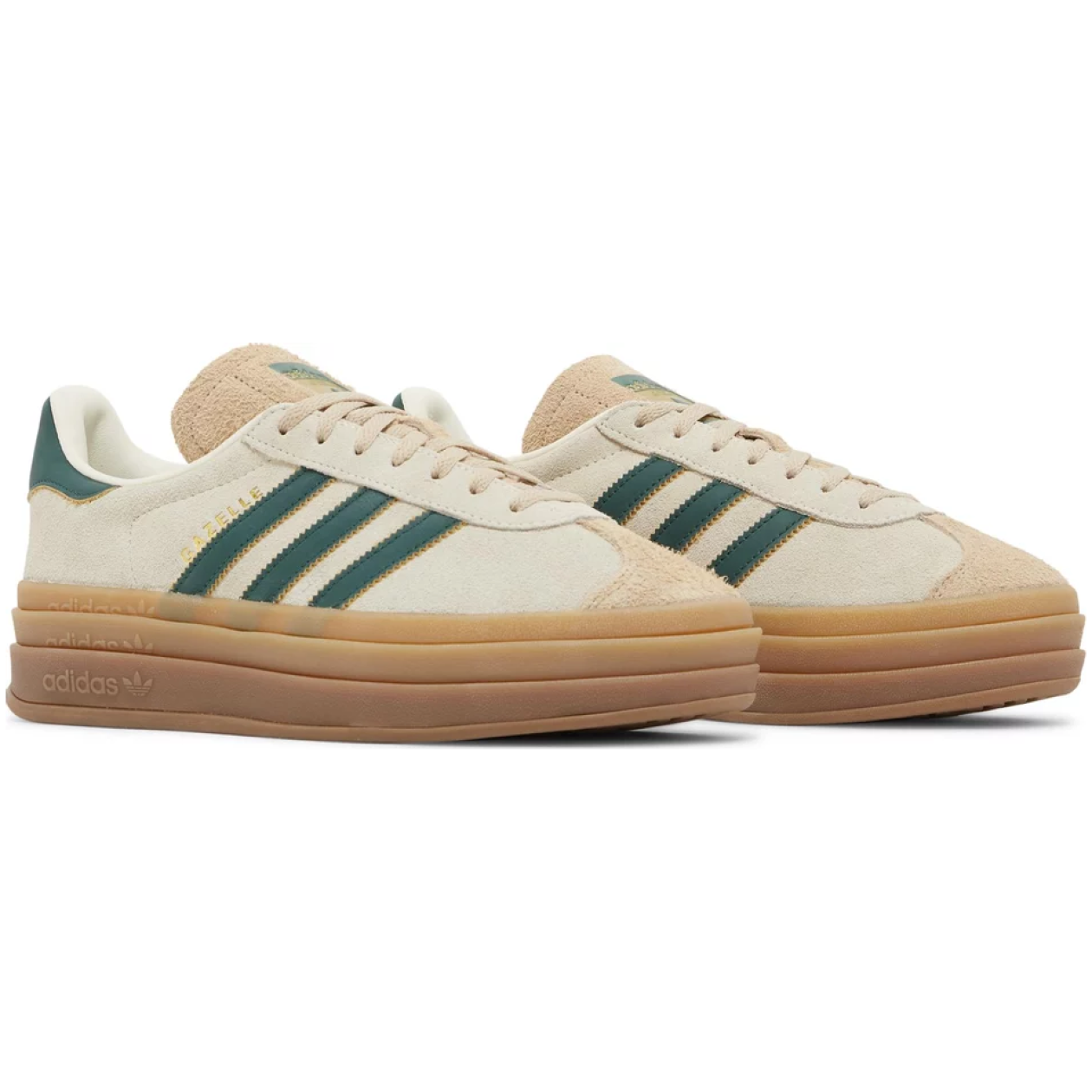 Adidas Gazelle Bold Cream Collegiate Green