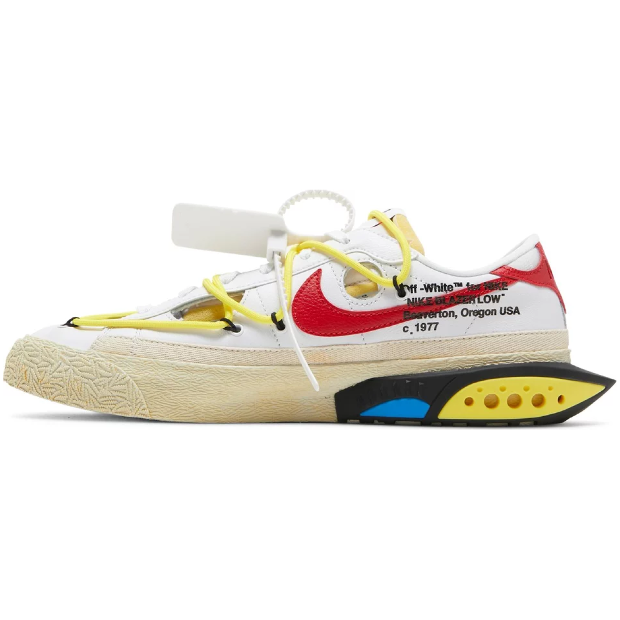 Nike Blazer Low Off-White University Red