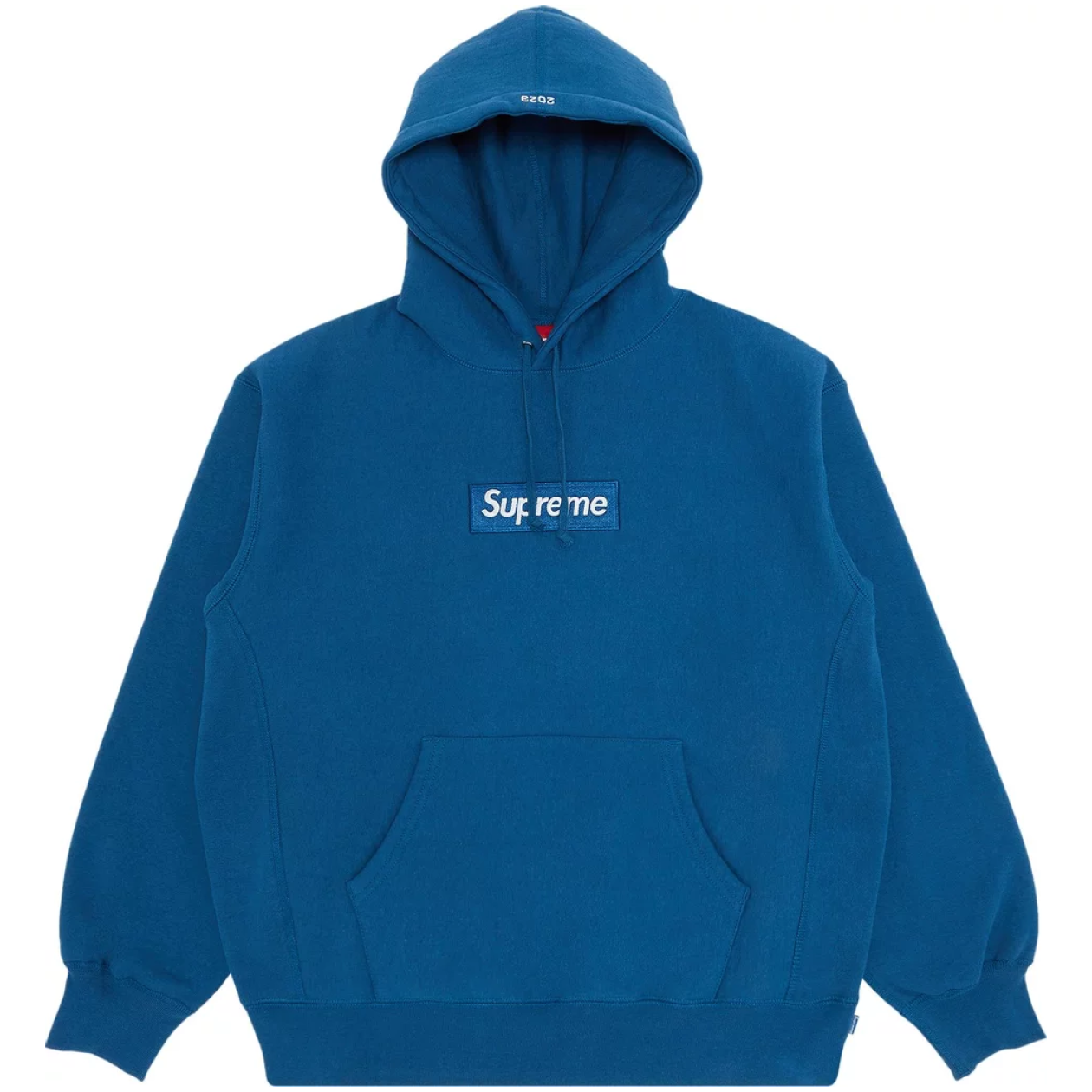 Supreme Box Logo Hooded Sweatshirt Blue – Sneakers Joint