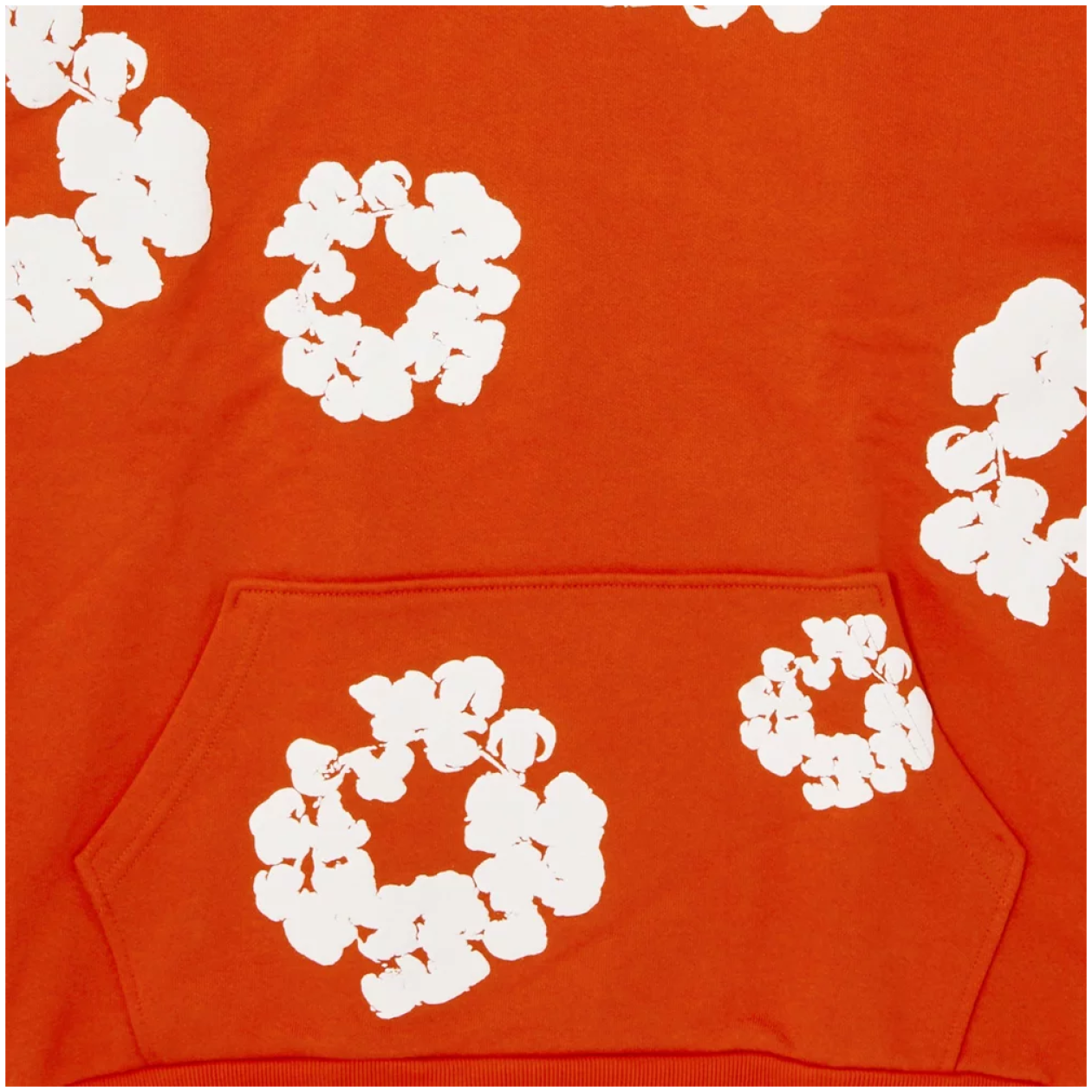 Denim Tears The Cotton Wreath Sweatshirt Orange